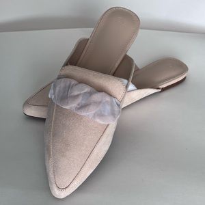 NWT Sand Mules size 9